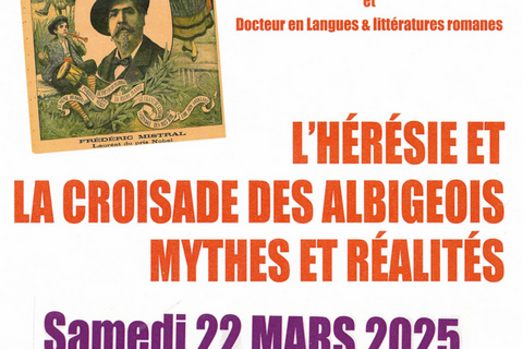 Conférence « L’hérésie et la croisade des Albigeois : mythes et réalités » 