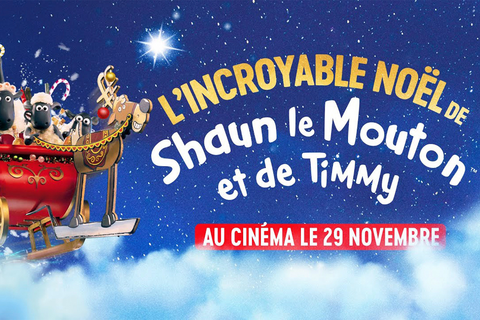 L'incroyable Noël de Shaun le Mouton et de Timmy