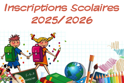 Inscription des maternelles 2025 / 2026