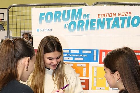 250 élèves de 3ème du collège Yves-Montand ont participé à la troisième édition du Forum des métiers et de l’orientation