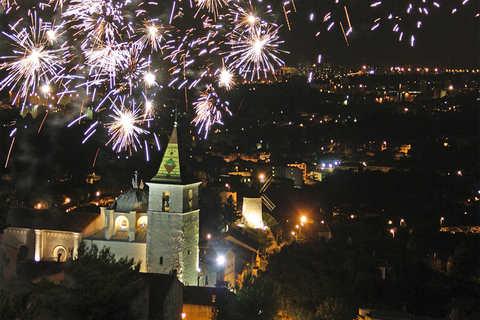 Feu d'artifice et lancement des illuminations de Noël