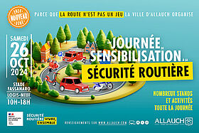 Nouveau : Grande journée de sensibilisation à la sécurité routière